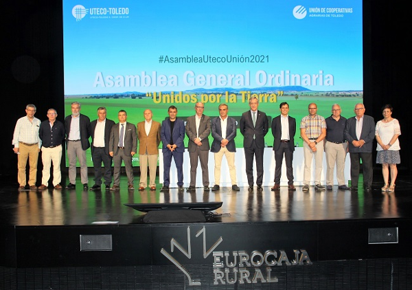 Eurocaja Rural acoge la Asamblea General de UTECO y traslada su apoyo a las cooperativas integradas