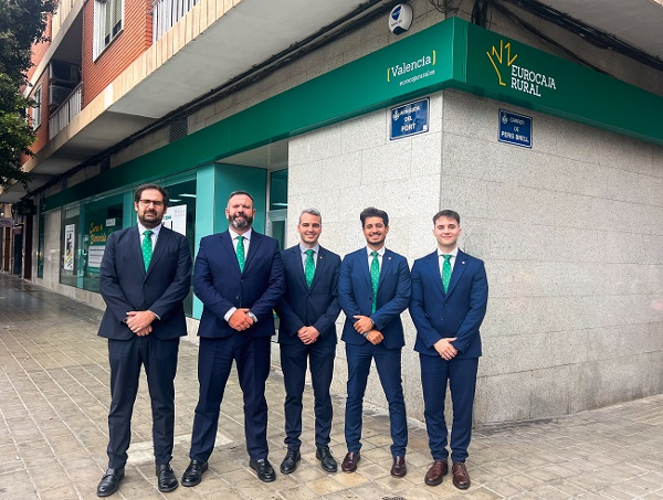 Eurocaja Rural abre su segunda oficina en Valencia capital consolidando su compromiso con la atención cercana y personalizada