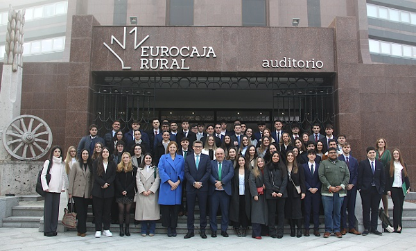 81 estudiantes universitarios comienzan sus prácticas en Eurocaja Rural