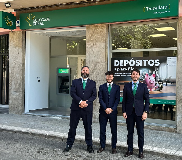 Eurocaja Rural abre oficina en Torrellano (Alicante) apostando por la generación de empleo y la atención personalizada